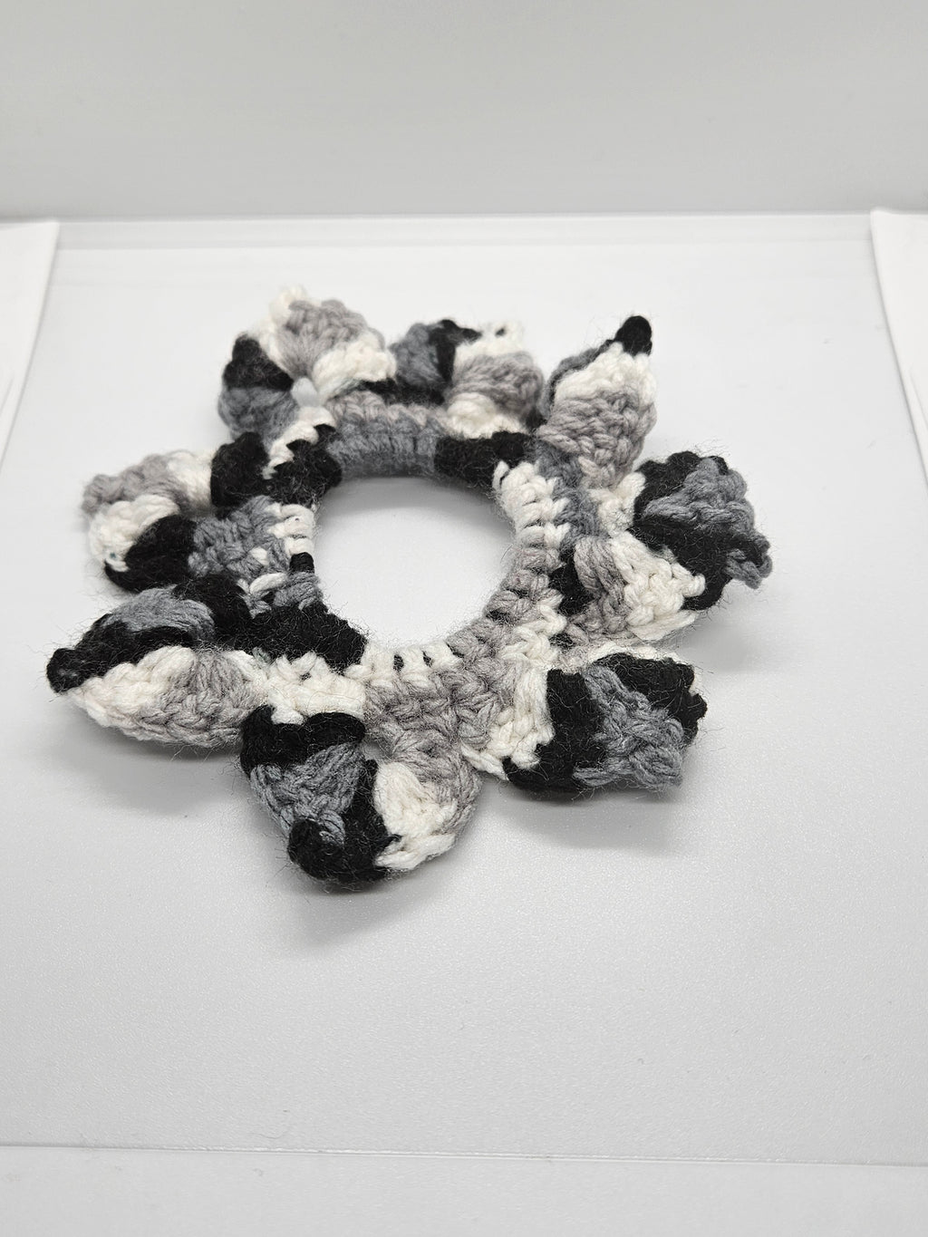 Flower scrunchies