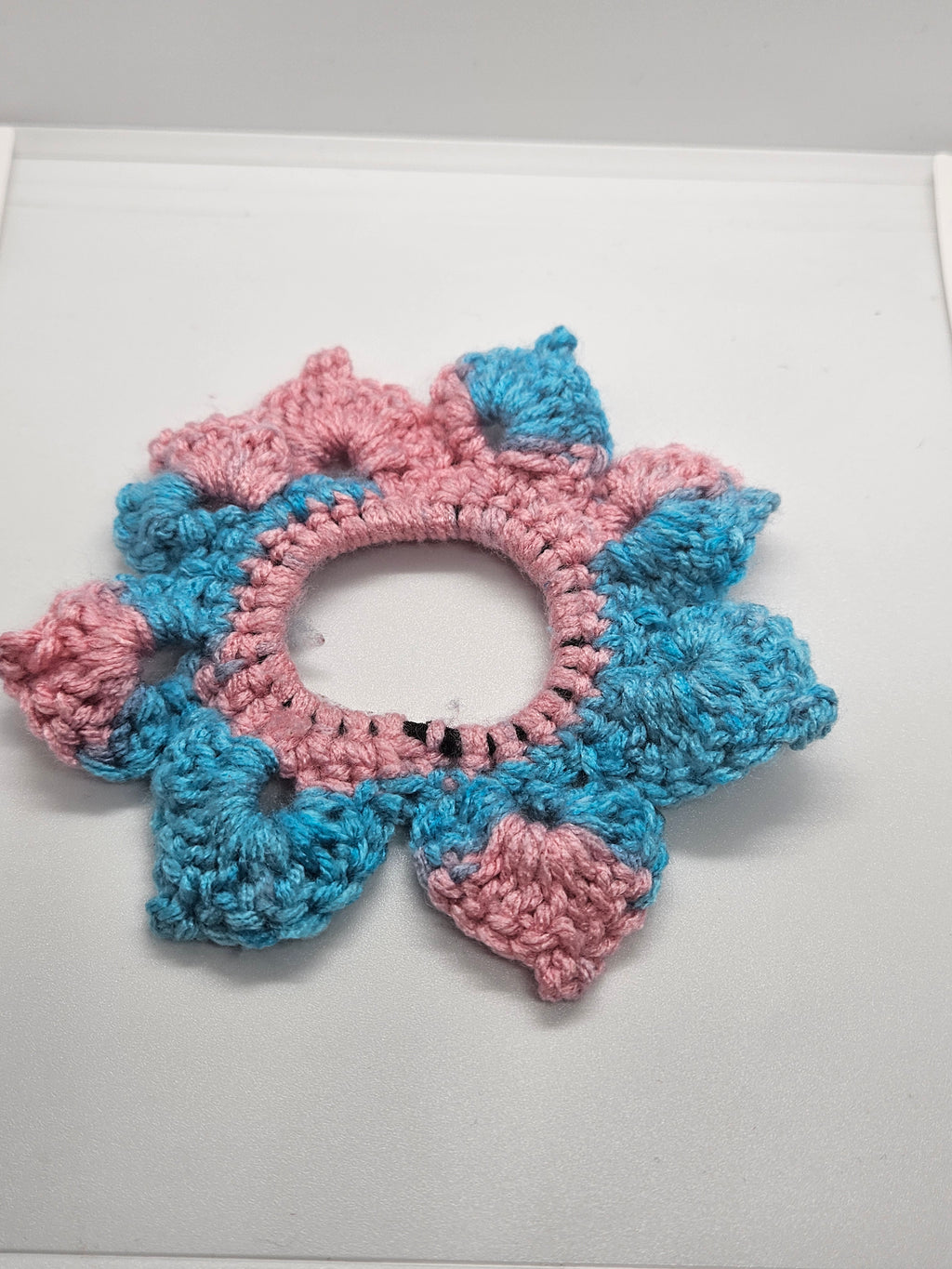 Flower scrunchies