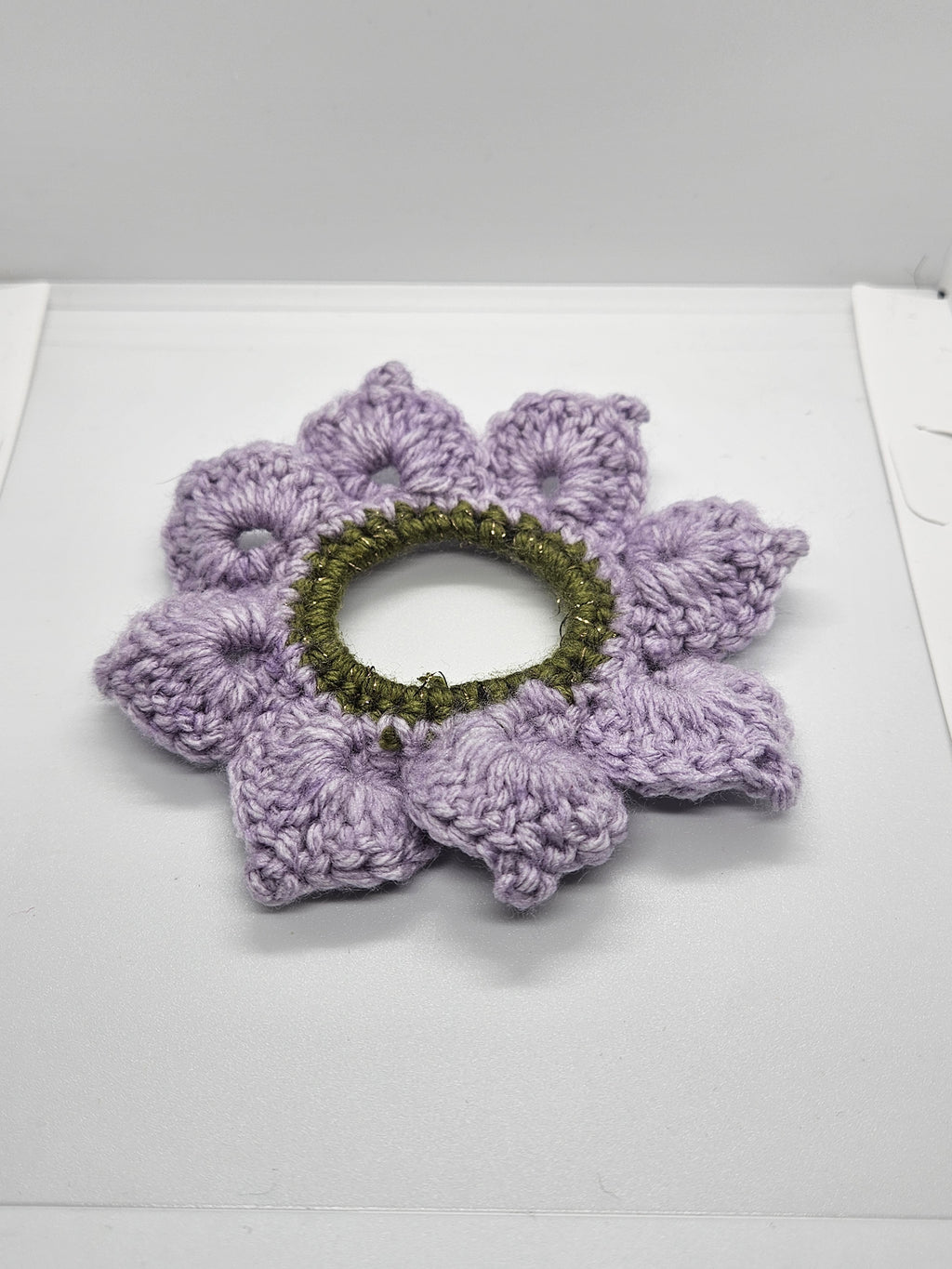 Flower scrunchies