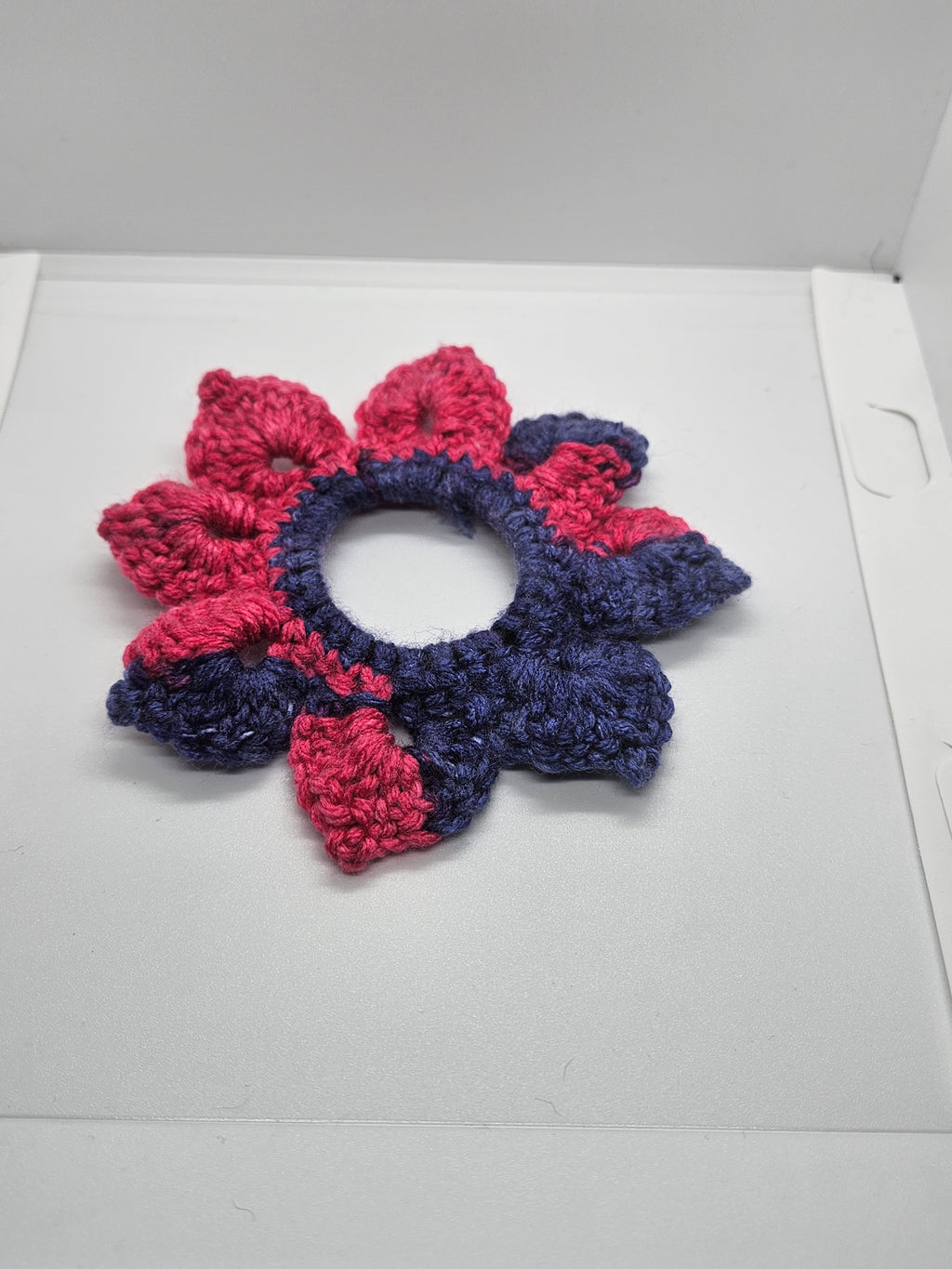 Flower scrunchies