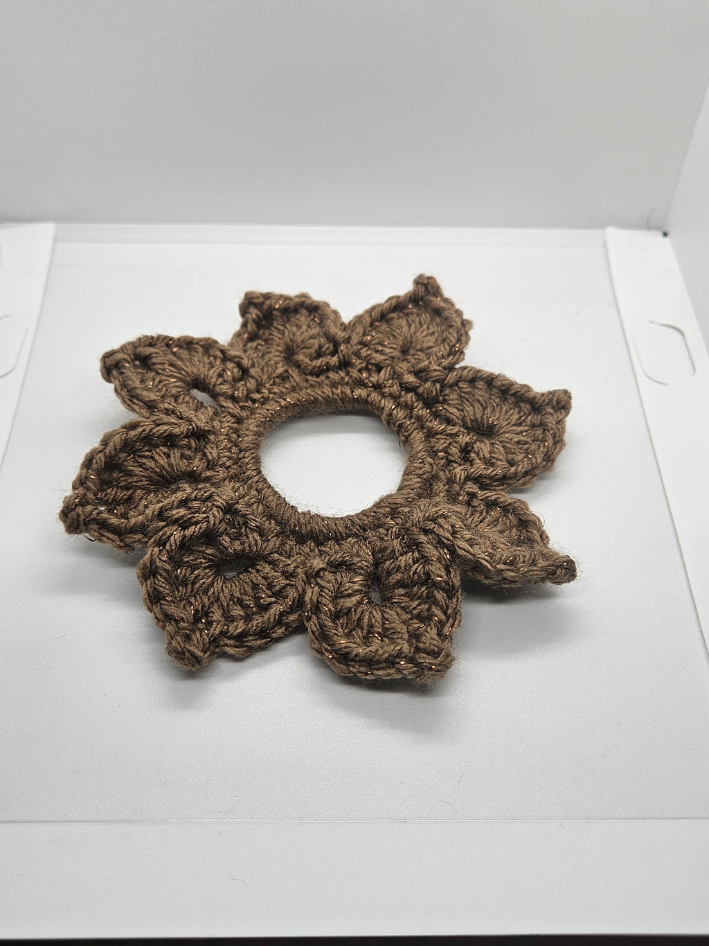 Flower scrunchies