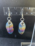 Elegant Scale Earrings *Solid Colors*