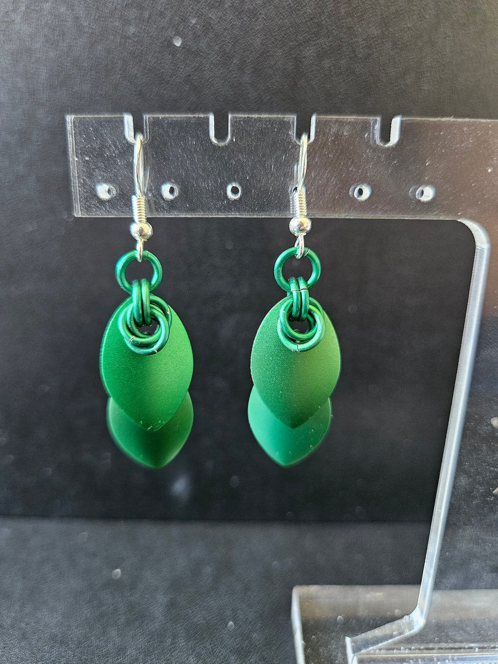 Elegant Scale Earrings *Solid Colors*