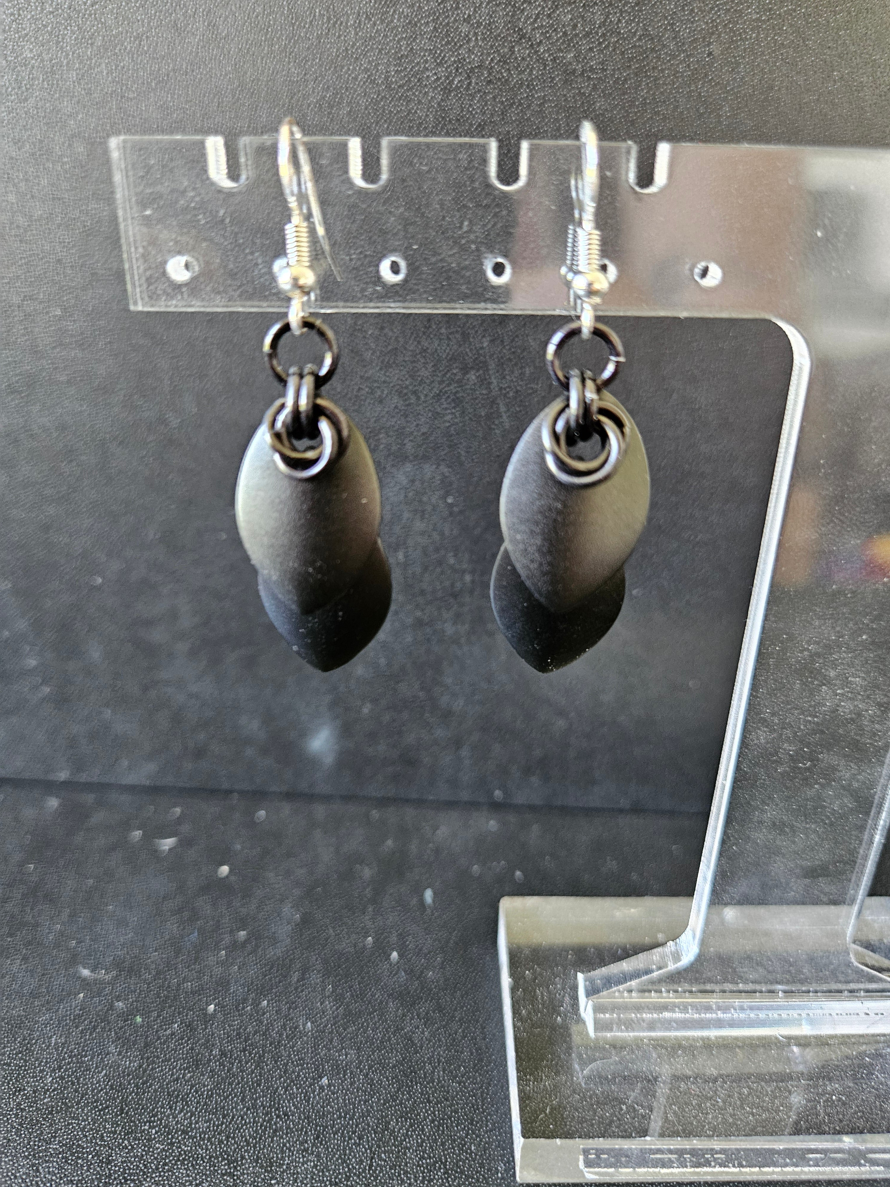 Elegant Scale Earrings *Solid Colors*