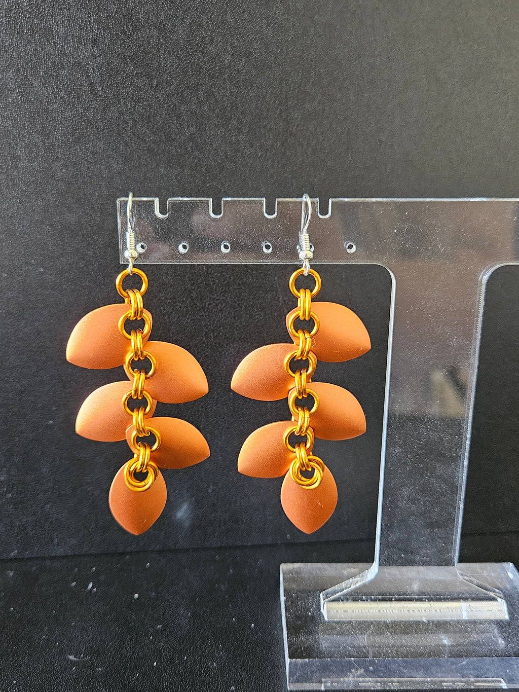 Leaf Drop Earrings