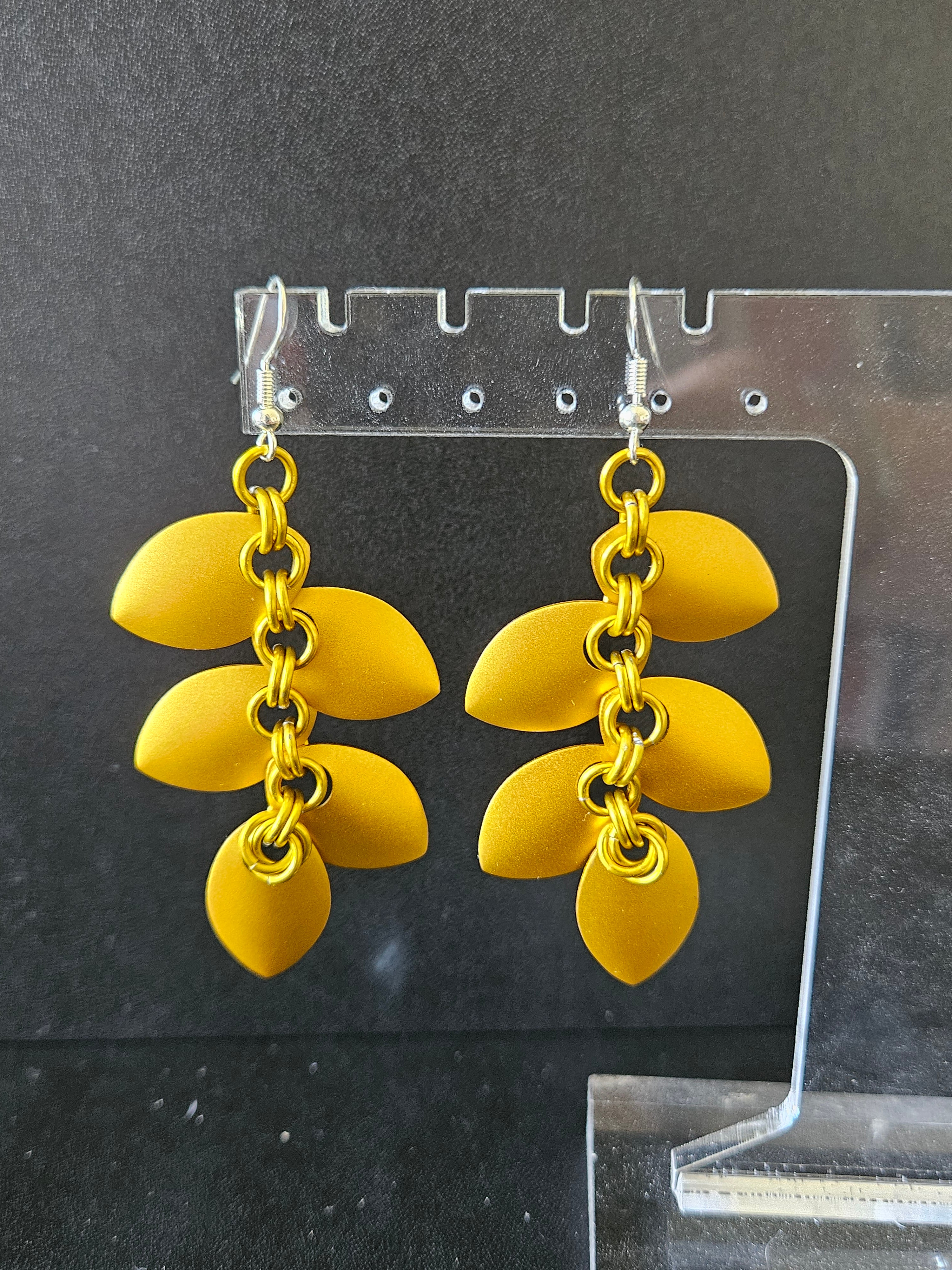 Leaf Drop Earrings
