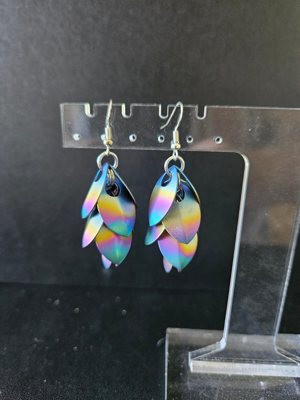 Shaggy Scale Earrings