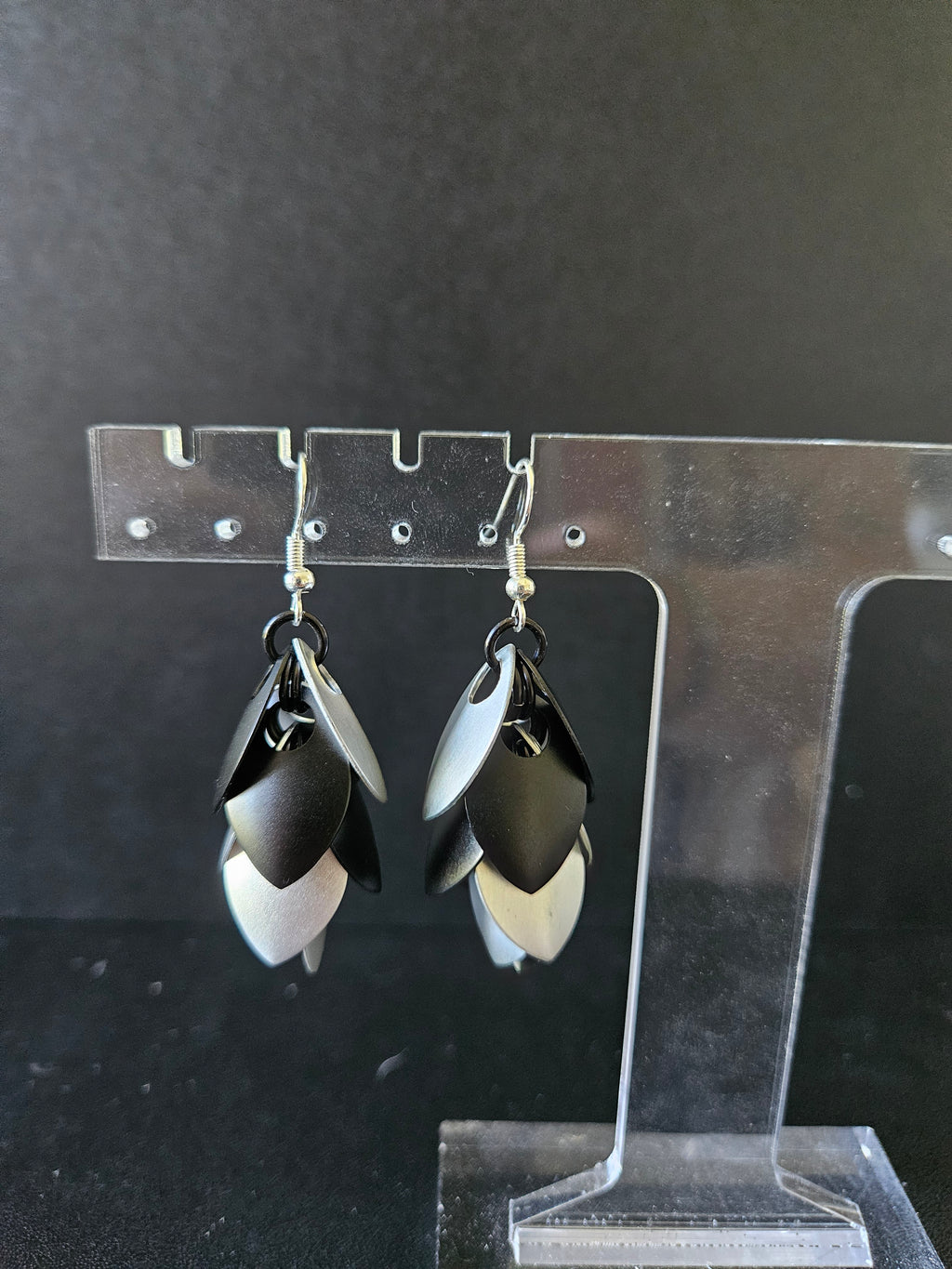 Shaggy Scale Earrings