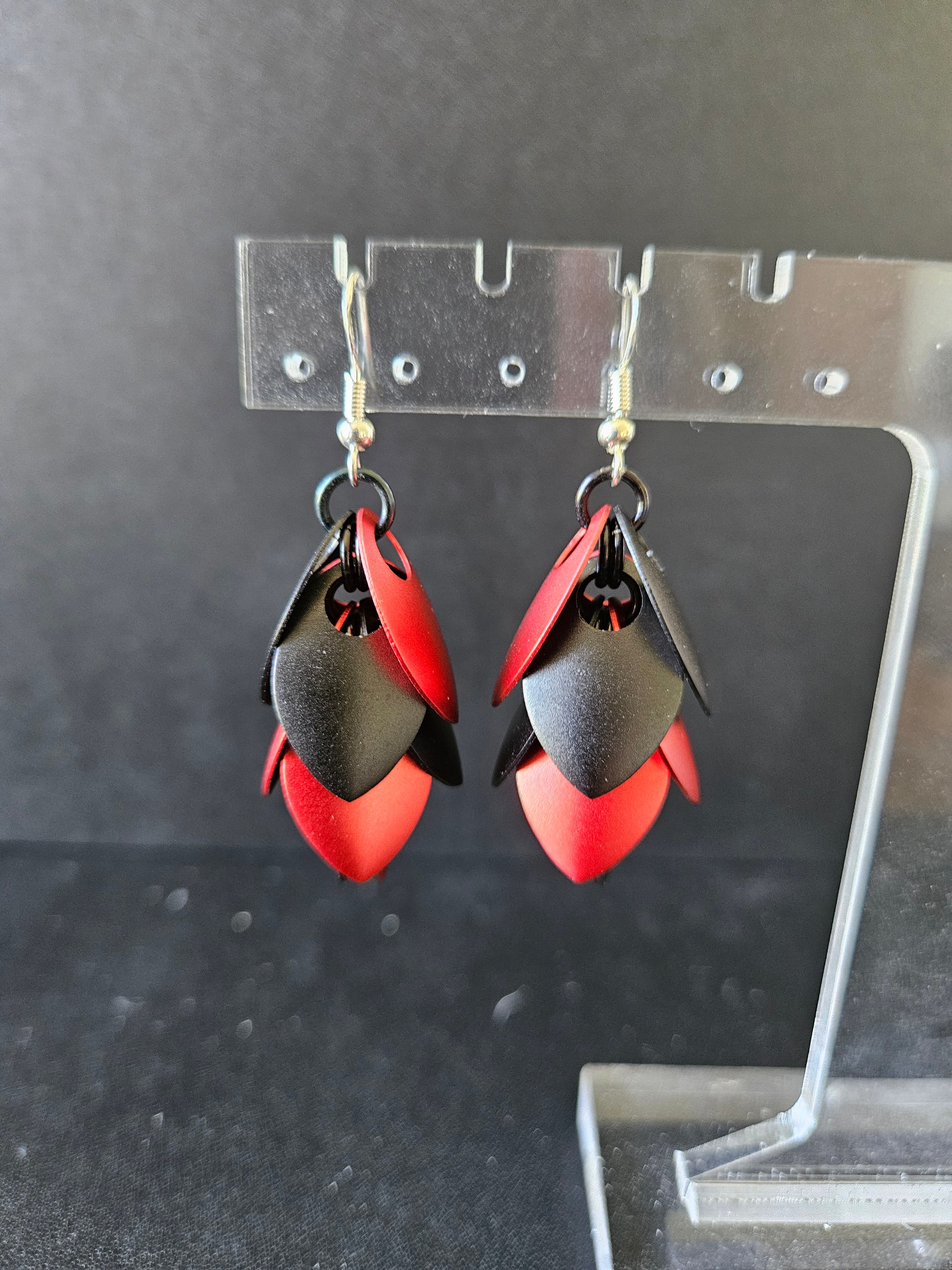 Shaggy Scale Earrings