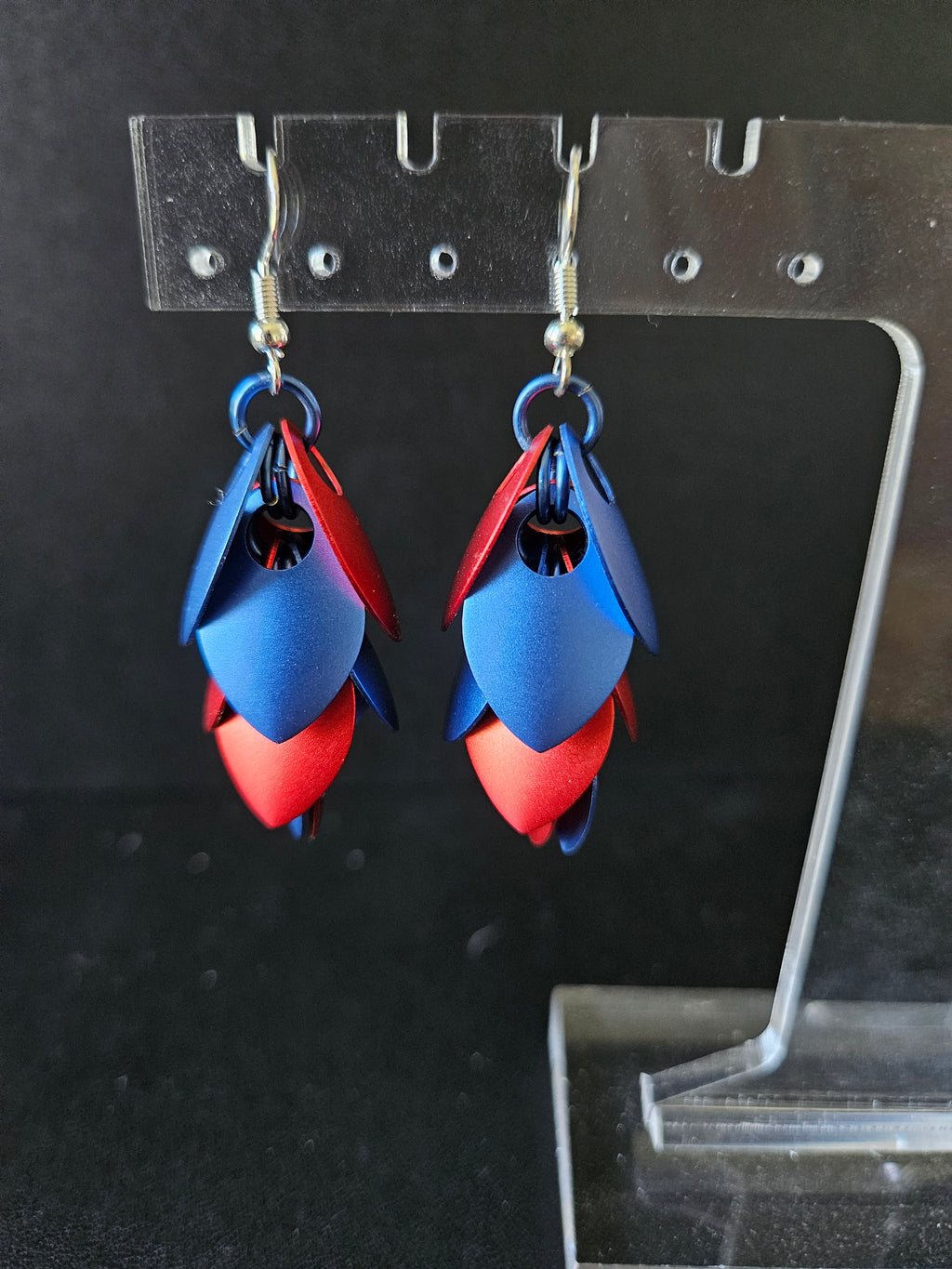 Shaggy Scale Earrings
