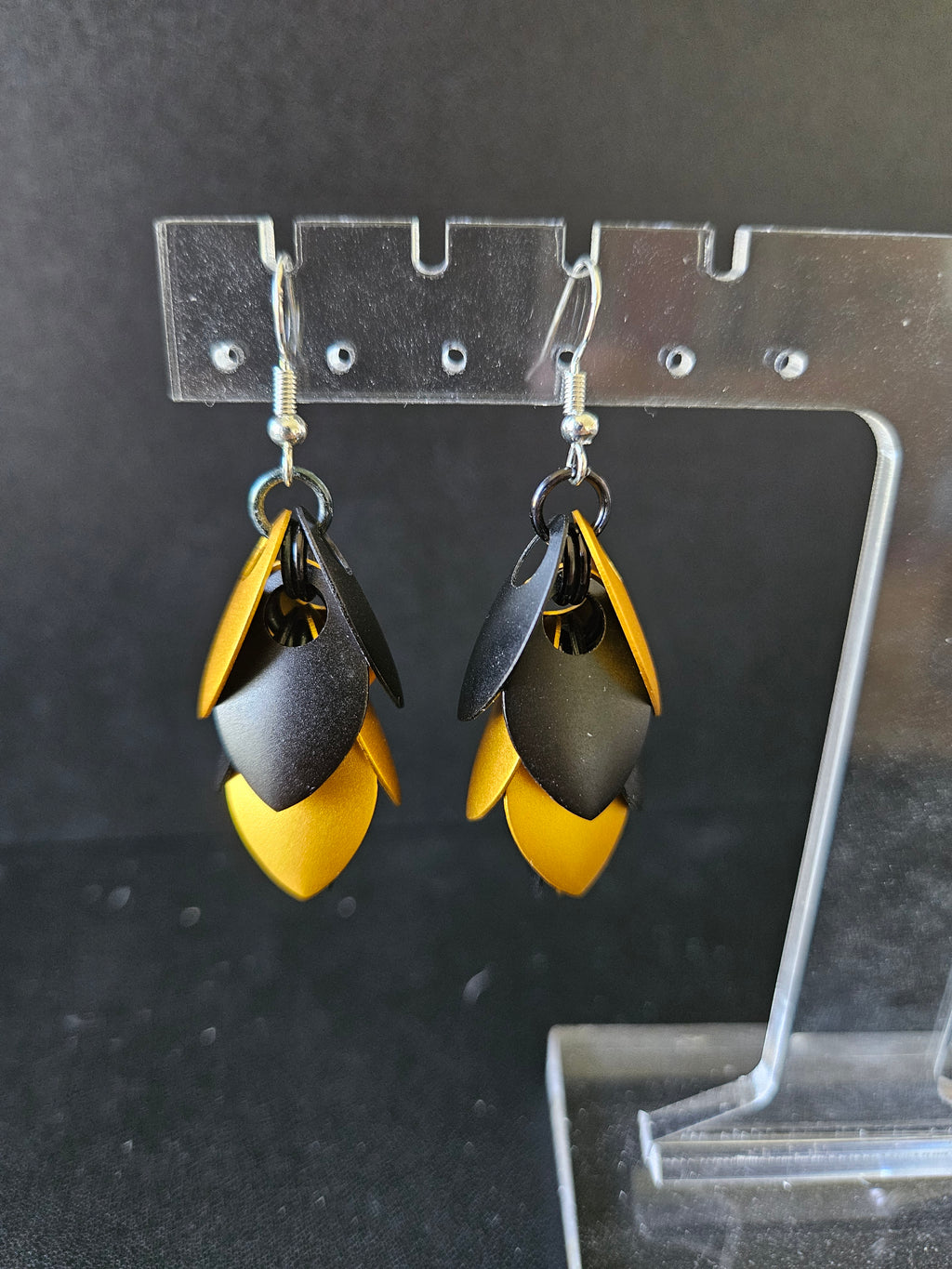 Shaggy Scale Earrings